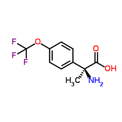 2-[4-(Trifluoromethoxy)phenyl]-D-alanine Structure