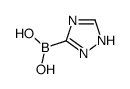 1H-1,2,4-triazol-5-ylboronic acid结构式