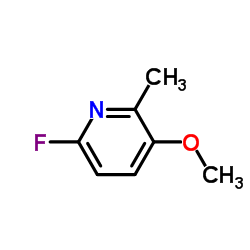 6-Fluoro-3-methoxy-2-methylpyridine Structure