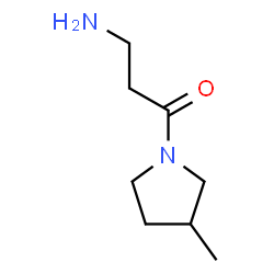 3-Amino-1-(3-methyl-1-pyrrolidinyl)-1-propanone picture