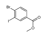 4-Bromo-3-iodo-benzoic acid Methyl ester Structure