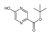 Tert-Butyl 5-Hydroxypyrazine-2-Carboxylate Structure