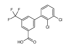 3-(2,3-dichlorophenyl)-5-(trifluoromethyl)benzoic acid结构式