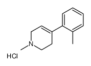 1-甲基-4-(2′-甲基苯基)-1,2,3,6-四氢吡啶盐酸盐结构式
