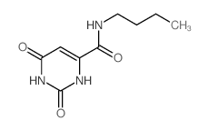 4-Pyrimidinecarboxamide,N-butyl-1,2,3,6-tetrahydro-2,6-dioxo- structure