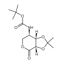 (2S,3S,4R)-4-[(tert-butoxycarbonyl)amino]-2,3-isopropylidenedioxy-5-pentanolide Structure