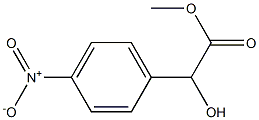 methyl 2-hydroxy-2-(4-nitrophenyl)acetate Structure