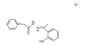 o-hydroxyacetophenone Girard P hydrazone结构式