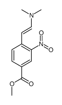 methyl 4-[2-(dimethylamino)ethenyl]-3-nitrobenzoate Structure