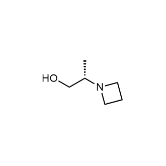 (S)-2-(氮杂环丁烷-1-基)丙烷-1-醇结构式