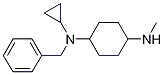 N-Benzyl-N-cyclopropyl-N'-Methyl-cyclohexane-1,4-diaMine Structure