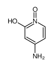 2-Pyridinol,4-amino-,1-oxide(8CI) structure