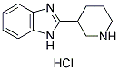 2-(PIPERIDIN-3-YL)-1H-BENZO[D]IMIDAZOLE HYDROCHLORIDE Structure
