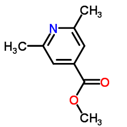 Methyl 2,6-dimethylisonicotinate structure