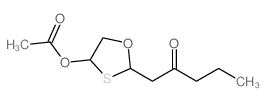 (5-ACETOXY-1,3-OXATHIOLAN-2-YL)METHYL BUTYRATE structure