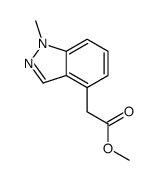 Methyl (1-methyl-1H-indazol-4-yl)acetate Structure