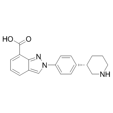 Niraparib代谢产物M1结构式