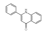 2-苯基-1H-喹啉-4-酮结构式