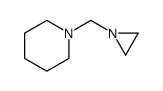 1-(aziridin-1-ylmethyl)piperidine Structure