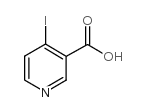 4-碘吡啶-3-羧酸结构式