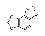 1,3-Dioxolo[4,5-e][1,2]benzisoxazole(9CI)结构式