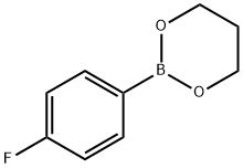 4-fluorophenylboronic acid-1,3-propanediol ester Structure