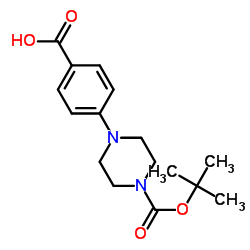 4-(4-羧基苯基)哌嗪-1-羧酸叔丁酯图片