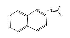 isopropylidene-naphthalen-1-yl-amine Structure