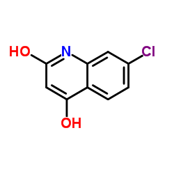 7-chloroquinoline-2,4-diol structure