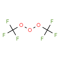 Bis(trifluoromethyl) pertrioxide结构式