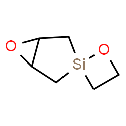 Spiro[6-oxa-3-silabicyclo[3.1.0]hexane-3,2-[1]oxa[2]silacyclobutane] (9CI) structure