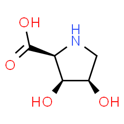 D-Proline, 3,4-dihydroxy-, (3R,4S)-rel- (9CI) Structure