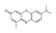 7-(dimethylamino)-1-methylphenoxazin-3-one结构式