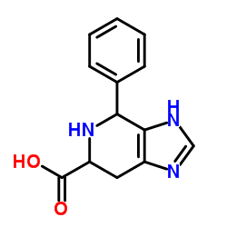 4-Phenyl-4,5,6,7-tetrahydro-1H-imidazo[4,5-c]pyridine-6-carboxylic acid Structure