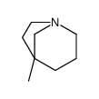 1-Azabicyclo[3.2.1]octane,5-methyl-(9CI) structure