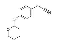 4-O-四氢吡喃基-4-羟基苯基乙酰腈结构式