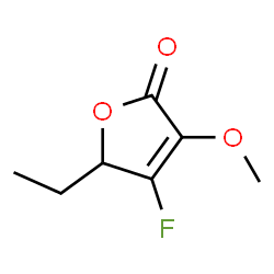 2(5H)-Furanone,5-ethyl-4-fluoro-3-methoxy-(9CI)结构式