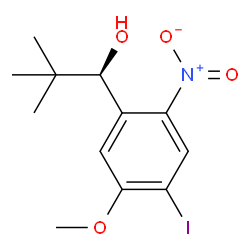 (R)-1-(4-Iodo-5-methoxy-2-nitrophenyl)-2,2-dimethylpropan-1-ol picture