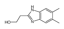 1H-Benzimidazole-2-ethanol,5,6-dimethyl-(9CI) Structure