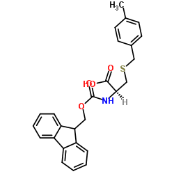 fmoc-d-cys(mbzl)-oh Structure