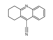 1,2,3,4-四氢-9-吖啶甲腈结构式