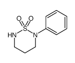 2-phenyl-1,2,6-thiadiazinane 1,1-dioxide结构式