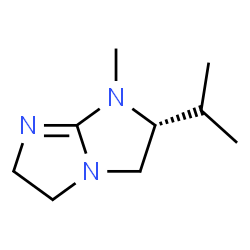 1H-Imidazo[1,2-a]imidazole,2,3,5,6-tetrahydro-1-methyl-2-(1-methylethyl)-,(2R)-(9CI)结构式