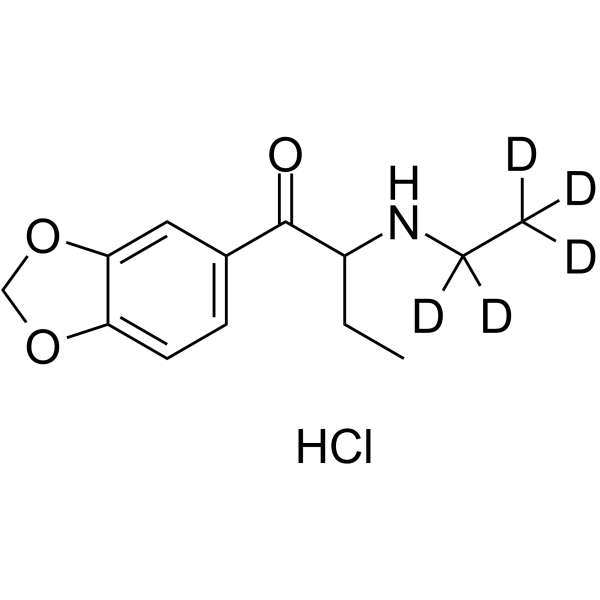 Melperone-d5 hydrochloride Structure