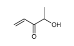 (+/-)-4-hydroxy-1-penten-3-one Structure