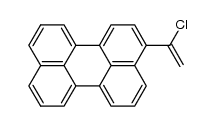 3-(1-chloroethenyl)perylene结构式