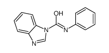 N-phenylbenzimidazole-1-carboxamide结构式