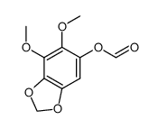6,7-dimethoxybenzo[d][1,3]dioxol-5-yl formate Structure