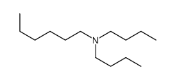 N,N-dibutylhexan-1-amine Structure