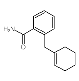 Benzamide,2-(1-cyclohexen-1-ylmethyl)-结构式